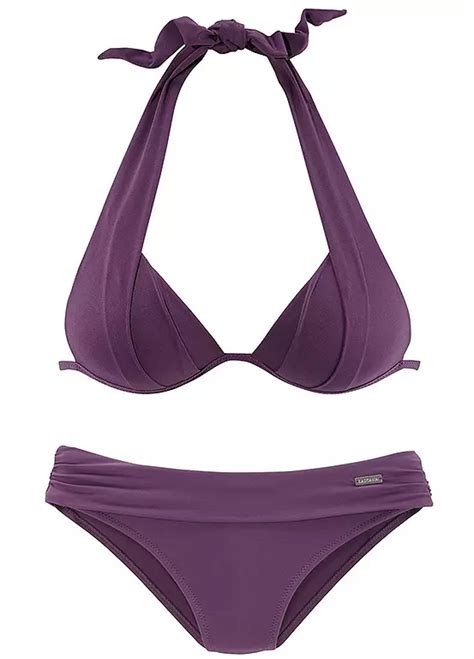 triangel bikini mit push up|Moulded Push Up Triangle Bikini Set